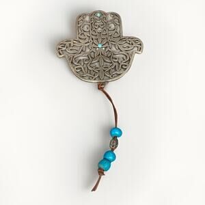 Hamsa Filigree Rotem Hand Pendant/Charm